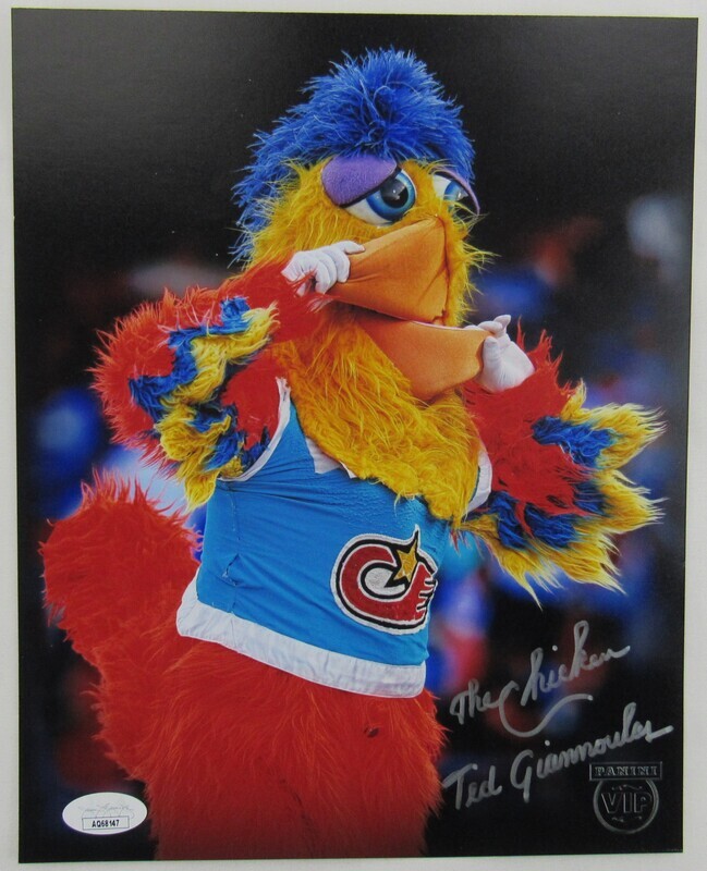 Ted Giannoulas Signed Auto Autograph 8x10 Photo JSA AQ68147