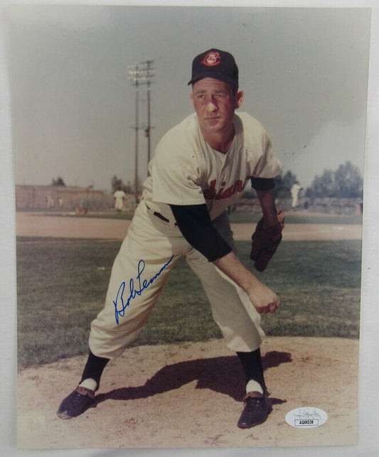 Bob Lemon Signed Auto Autograph 8x10 Photo JSA AQ68238