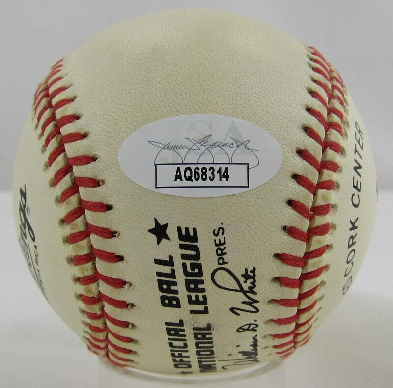 Al Barlick Signed Auto Autograph Rawlings Baseball JSA AQ68314