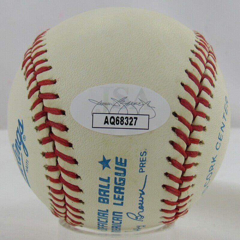 Jim Turner Signed Auto Autograph Rawlings Baseball JSA AQ68327