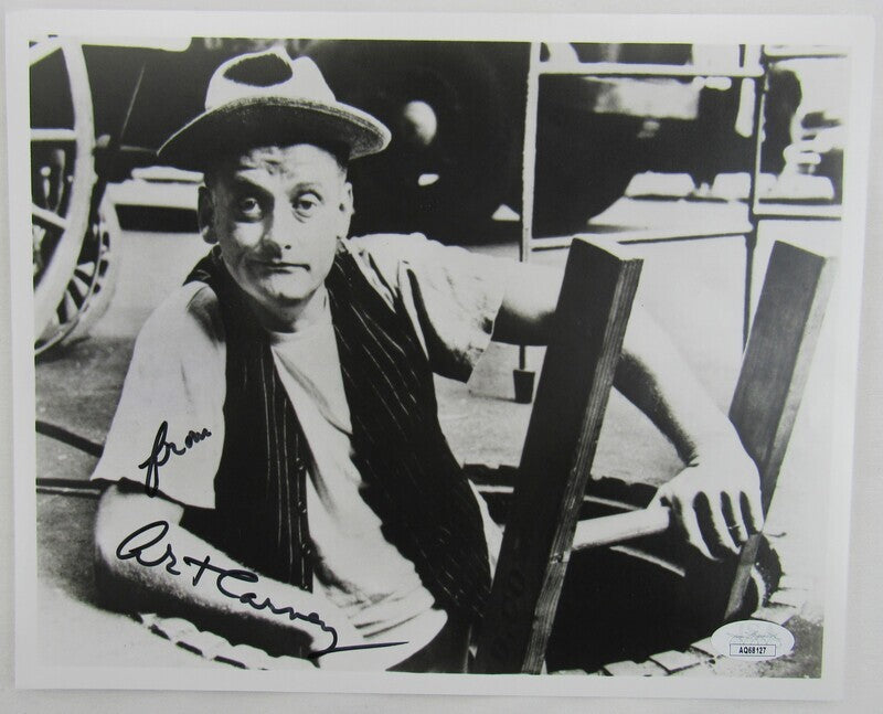 Art Carney Signed Auto Autograph 8x10 Photo JSA AQ68127