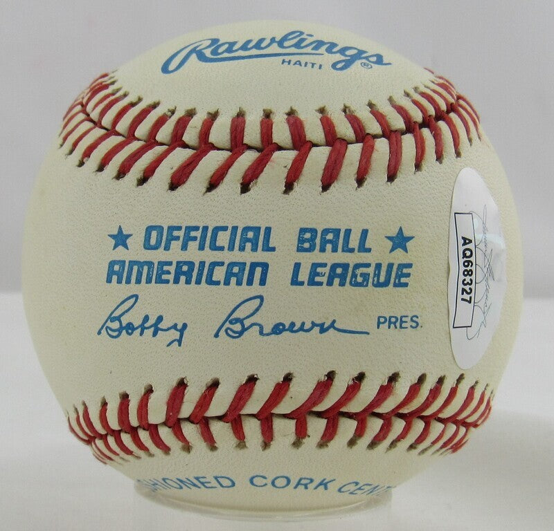 Jim Turner Signed Auto Autograph Rawlings Baseball JSA AQ68327