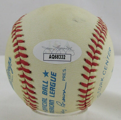 Bob Feller Signed Auto Autograph Rawlings Baseball JSA AQ68332