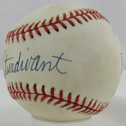 Tom Sturdivant Signed Auto Autograph Rawlings Baseball JSA AQ68289