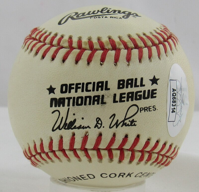 Al Barlick Signed Auto Autograph Rawlings Baseball JSA AQ68314