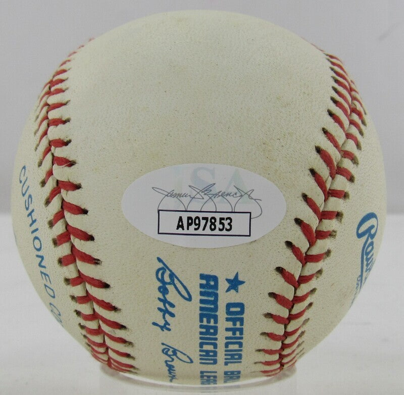 Rick Ferrell Signed Auto Autograph Rawlings Baseball JSA AP97853