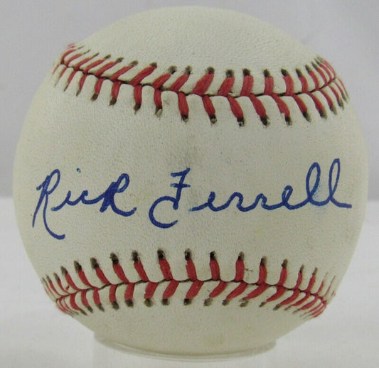 Rick Ferrell Signed Auto Autograph Rawlings Baseball JSA AP97853