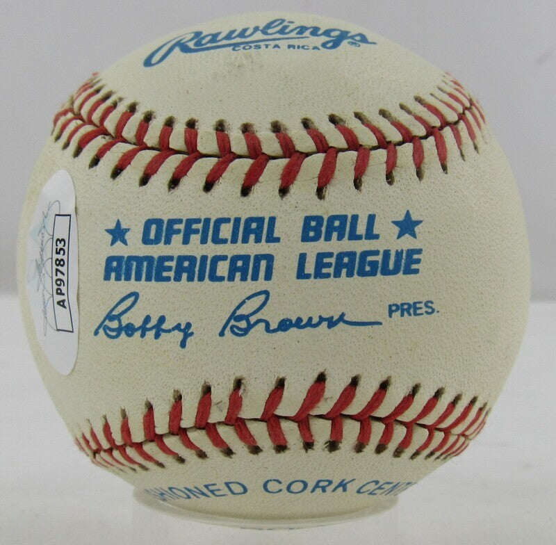 Rick Ferrell Signed Auto Autograph Rawlings Baseball JSA AP97853