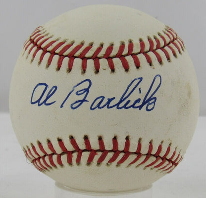 Al Barlick Signed Auto Autograph Rawlings Baseball JSA AP97850