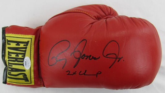 Roy Jones Jr Signed Auto Autograph Everlast Boxing Glove JSA AP96960