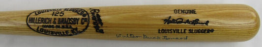 Buck Leonard Signed Auto Autograph Louisville Slugger Baseball Bat JSA AP96920