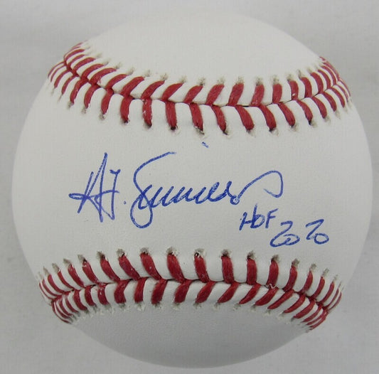 Ted Simmons Signed Auto Autograph Rawlings Baseball w/ HOF 2020 Insc JSA Witness