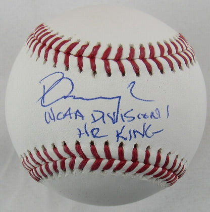 Pete Incaviglia Signed Auto Autograph Rawlings Baseball w/ Insc JSA Witness