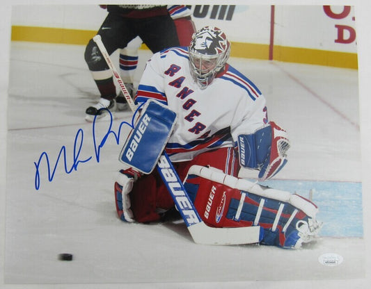 Mike Richter Signed Auto Autograph 11x14 Photo JSA Witness