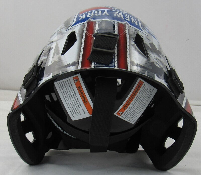 Mike Richter Signed Auto Autograph Rangers Replica Helmet JSA Witness