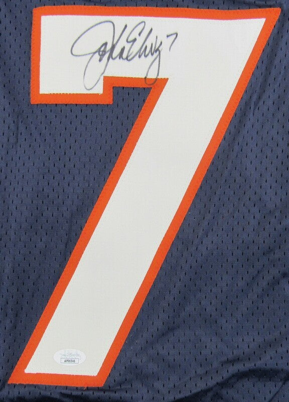 John Elway Signed Auto Autograph Replica Broncos Jersey JSA AP96946