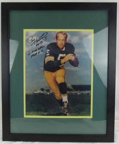 Paul Hornung Signed Auto Autograph Framed 11x14 Photo JSA AQ68444