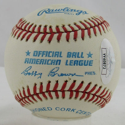 Jack Lang Auto Autograph Rawlings Baseball JSA LOA YY40872