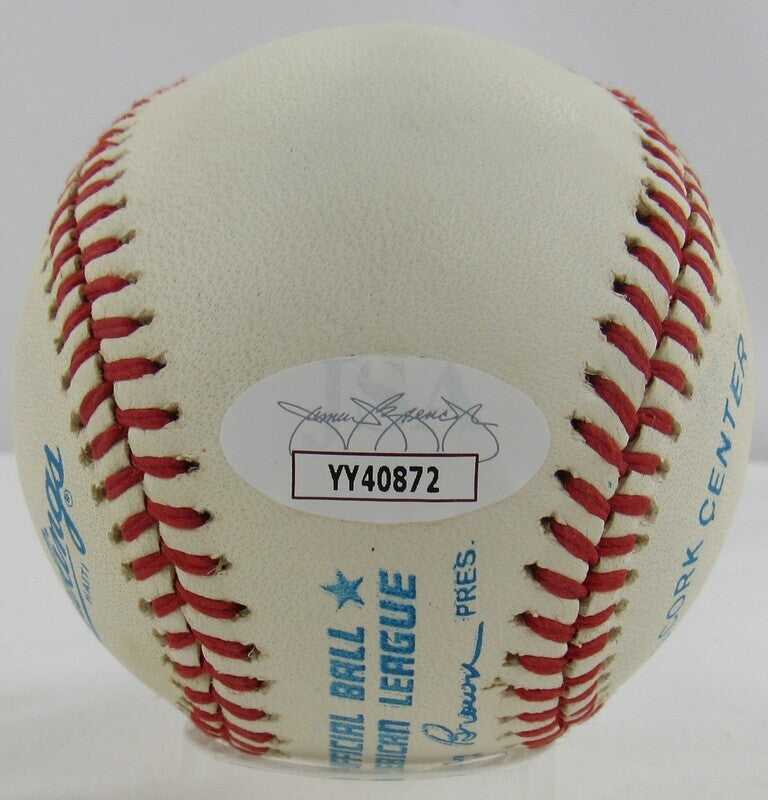 Jack Lang Auto Autograph Rawlings Baseball JSA LOA YY40872