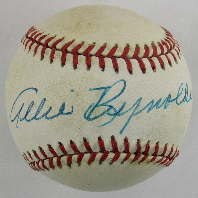 Allie Reynolds Signed Auto Autograph Rawlings Baseball JSA AQ79136