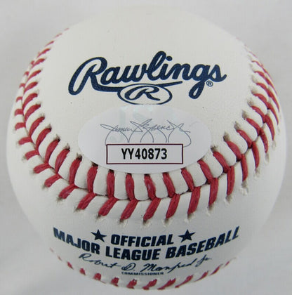 Derek Jeter Mariano Rivera Jorge Posada Andy Pettitte Signed Auto Autograph Rawlings Baseball JSA LOA YY40873