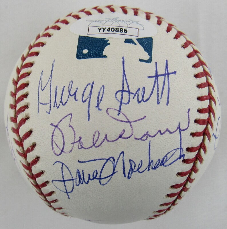 1967 American League Champion Boston Red Sox Signed Auto Autograph Rawlings Baseball JSA LOA YY40886