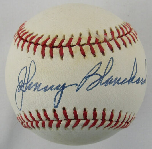 Johnny Blanchard Signed Auto Autograph Rawlings Baseball B108