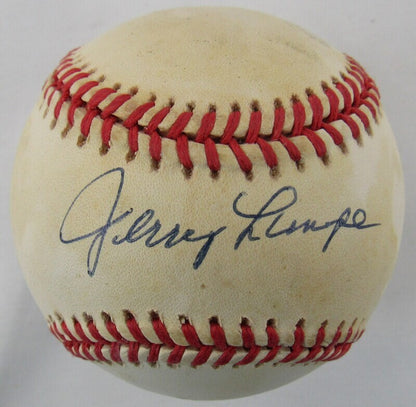 Jerry Lumpe Signed Auto Autograph Rawlings Baseball B112