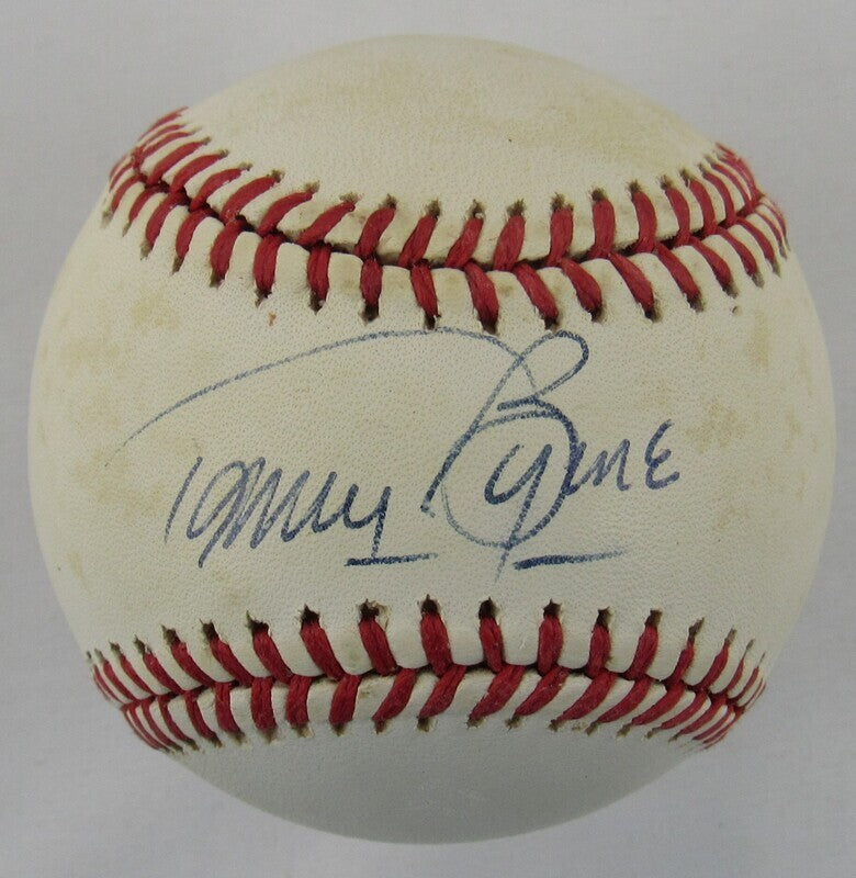 Tommy Bryne Signed Auto Autograph Rawlings Baseball B126