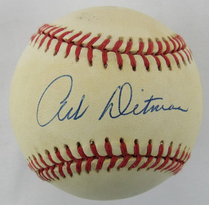 Art Ditmar Signed Auto Autograph Rawlings Baseball B98