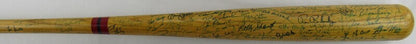 Yankees HOF & Stars 124 Signed Auto Autograph Rawlings Baseball Bat JSA LOA XX85207