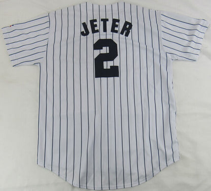 Derek Jeter Signed Auto Autograph Yankees Jersey JSA LOA XX85214