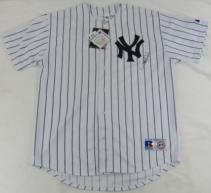 Derek Jeter Signed Auto Autograph Yankees Jersey JSA LOA XX85214