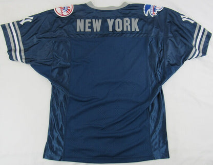 Derek Jeter Signed Auto Autograph Yankees Football Jersey JSA LOA XX85213