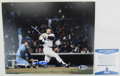 Reggie Jackson Signed Auto Autograph 8x10 Photo Beckett Hologram