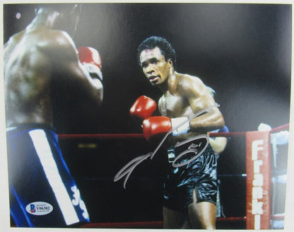 Sugar Ray Leonard Signed Auto Autograph 8x10 Photo Beckett Hologram