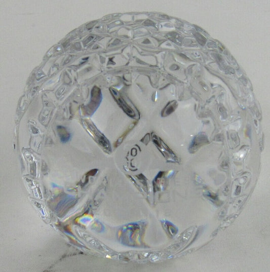 2018 World Series Champs Waterford Crystal Baseball Paperweight #987/5000 MLB Holo