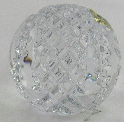 2018 World Series Champs Waterford Crystal Baseball Paperweight #986/5000 MLB Holo