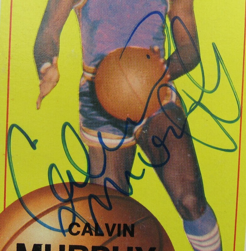 1970-71 Topps Calvin Murphy Signed Auto Autograph Card