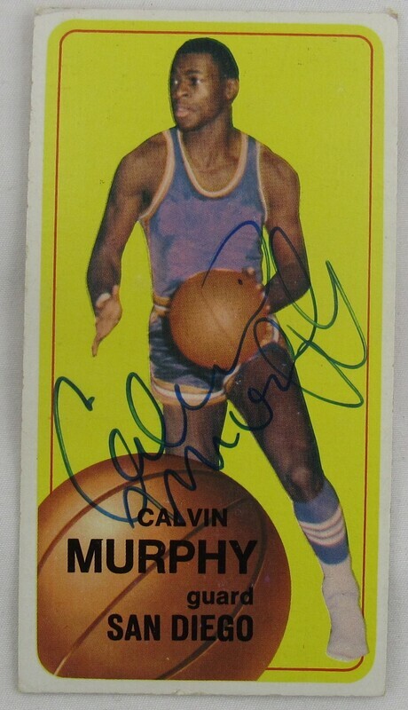 1970-71 Topps Calvin Murphy Signed Auto Autograph Card