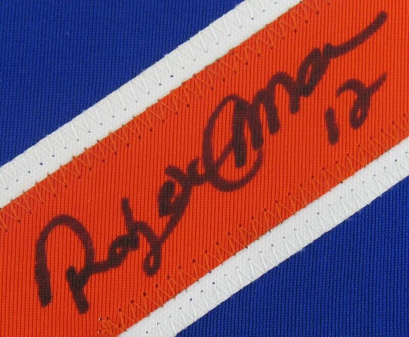 Roberto Alomar Signed Auto Autograph Replica Mets Jersey JSA Witness