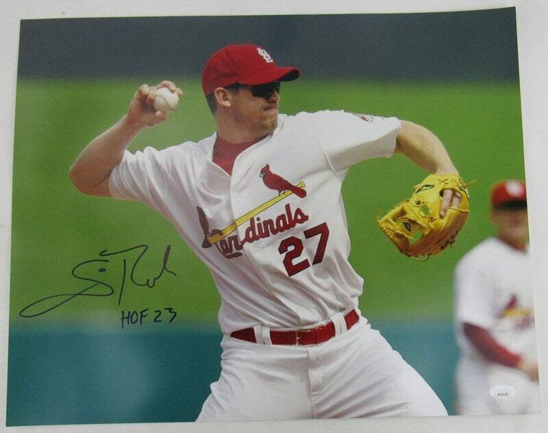 Scott Rolen Signed Auto Autograph 16x20 Photo w/ HOF 23 Insc JSA Witness