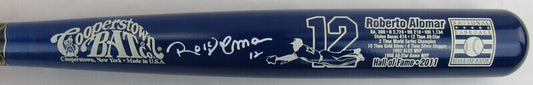 Roberto Alomar Signed Auto Autograph Rawlings Baseball Bat JSA Witness