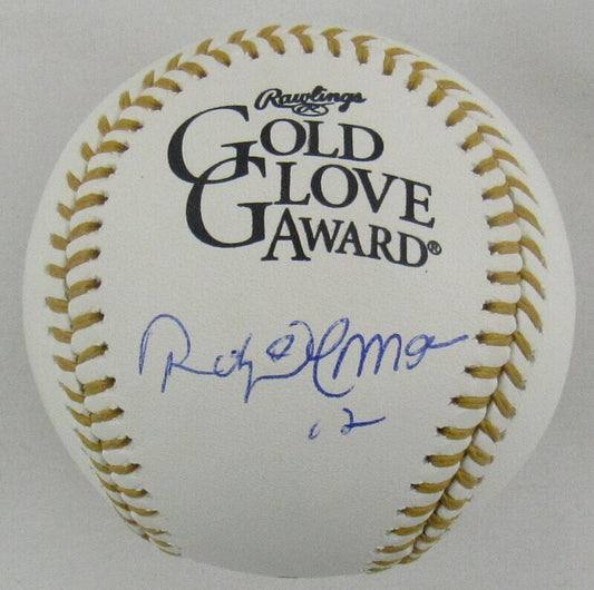 Roberto Alomar Signed Auto Autograph Rawlings Golden Glove Baseball JSA Witness