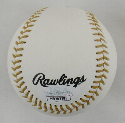 Roberto Alomar Signed Auto Autograph Rawlings Golden Glove Baseball JSA Witness