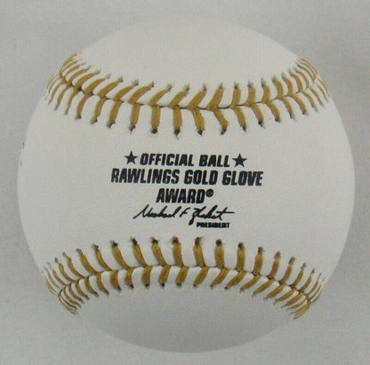 Roberto Alomar Signed Auto Autograph Rawlings Golden Glove Baseball JSA Witness