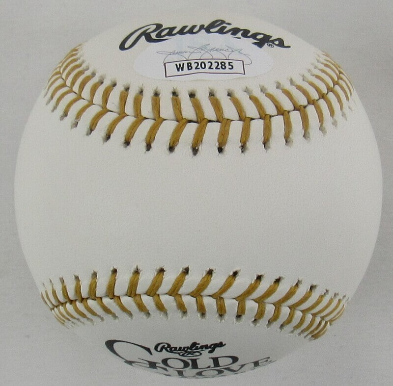 Roberto Alomar Signed Auto Autograph Rawlings Golden Glove Baseball JSA Witness