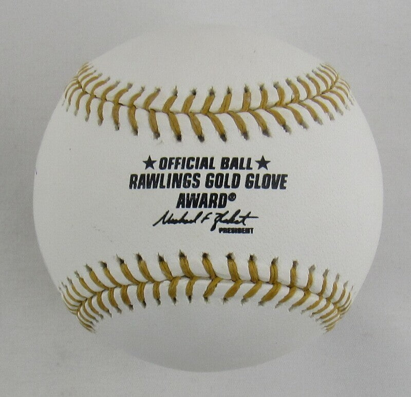 Scott Rolen Signed Auto Autograph Rawlings Gold Glove Baseball JSA Witness