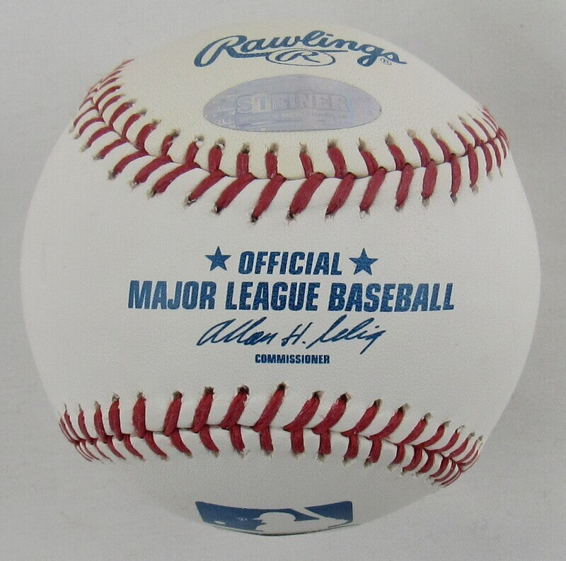 Whitey Ford Signed Auto Autograph Rawlings Baseball w/ Cy 61' Insc Steiner Hologram