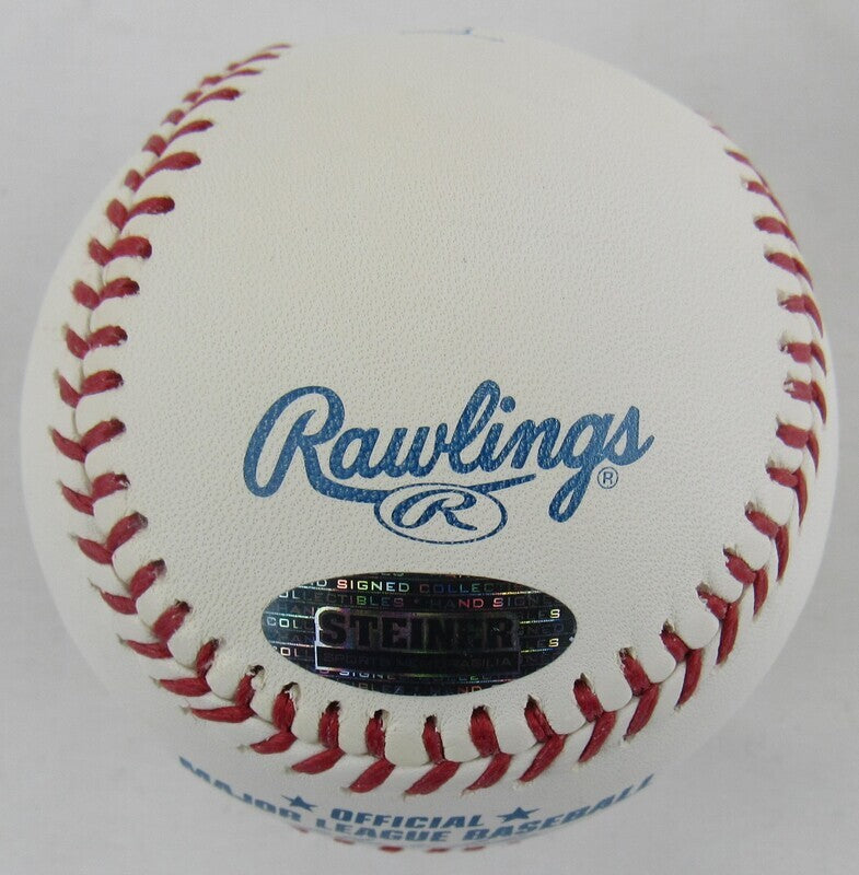 Whitey Ford Signed Auto Autograph Rawlings Baseball w/ Cy 61' Insc Steiner Hologram